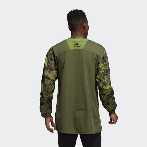 maple leaf camouflage jersey