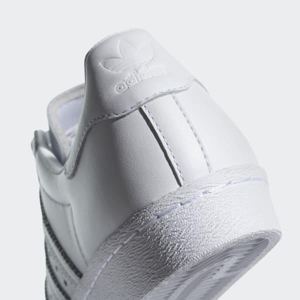 adidas Leather Superstar 80s Half Heart Shoes in White - Lyst