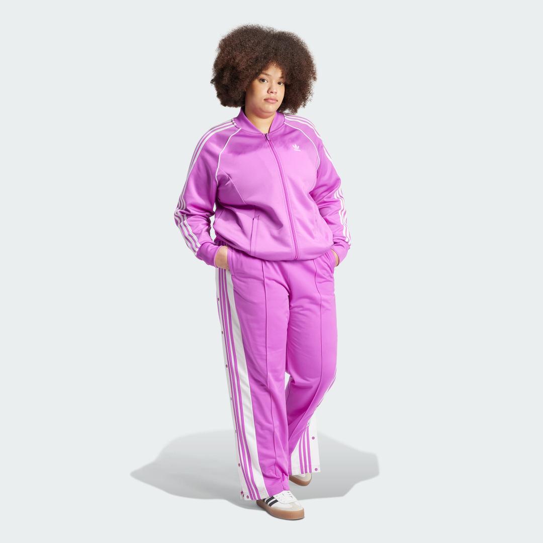 plus size pink adidas tracksuit