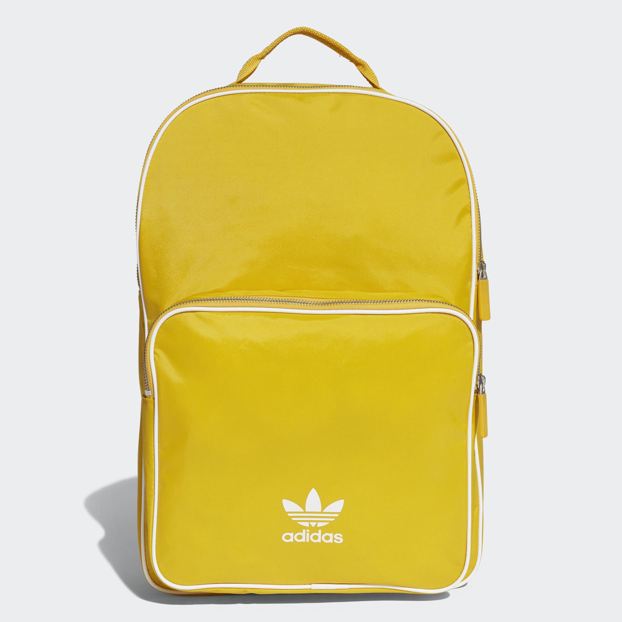 adidas sackpack yellow