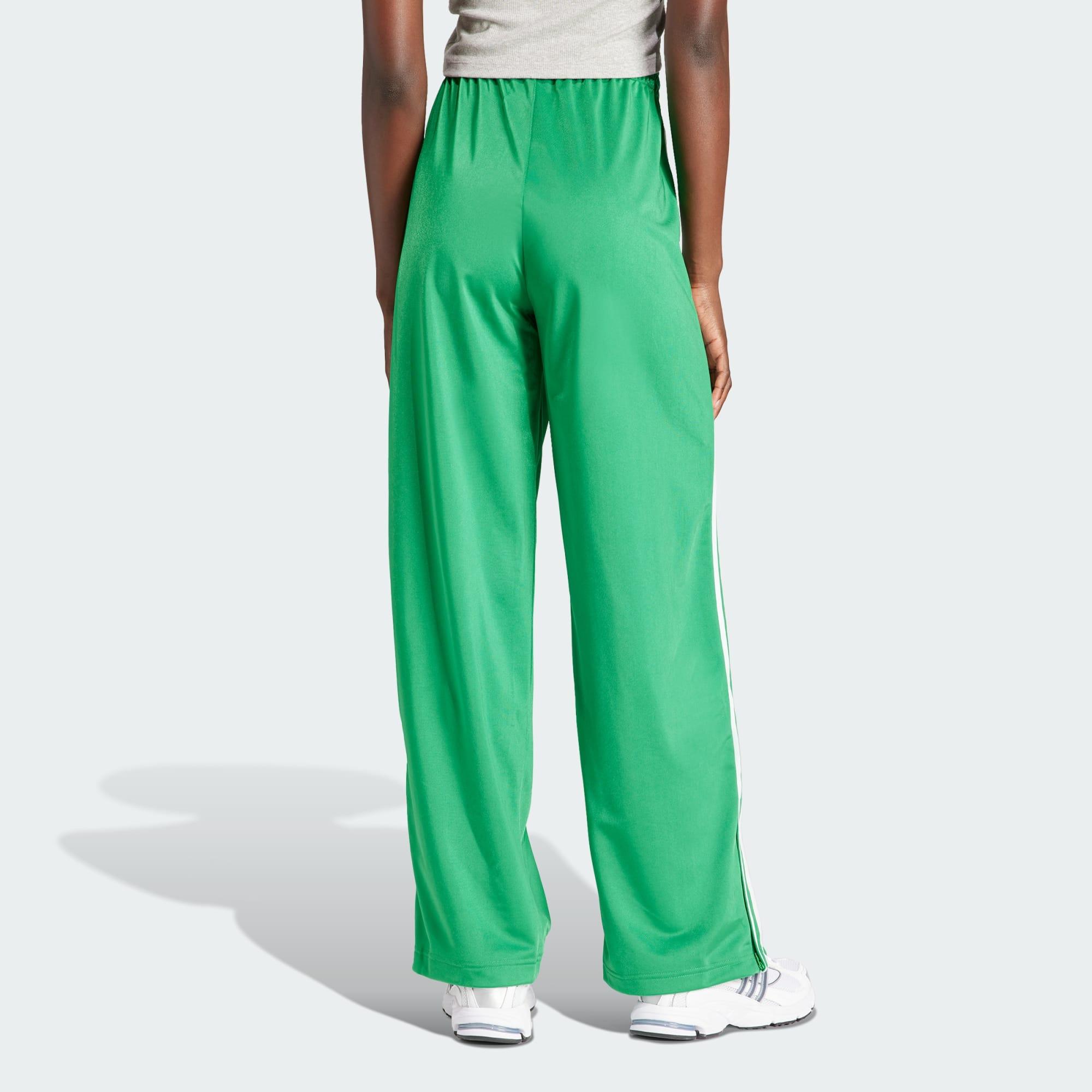 adidas Firebird Loose Tracksuit Bottoms in Green Lyst UK