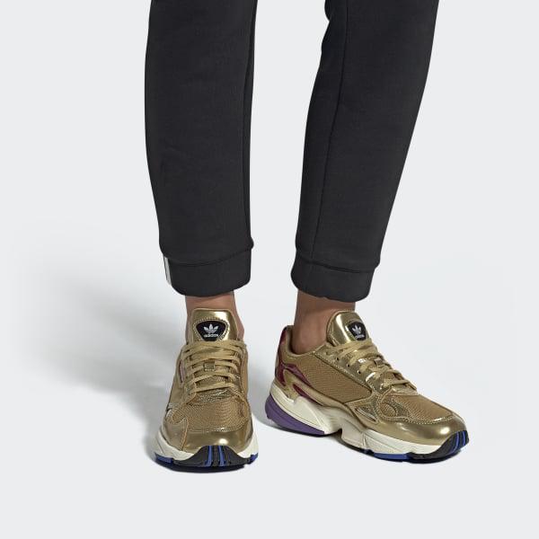 adidas Falcon Shoes in Gold (Metallic) - Lyst