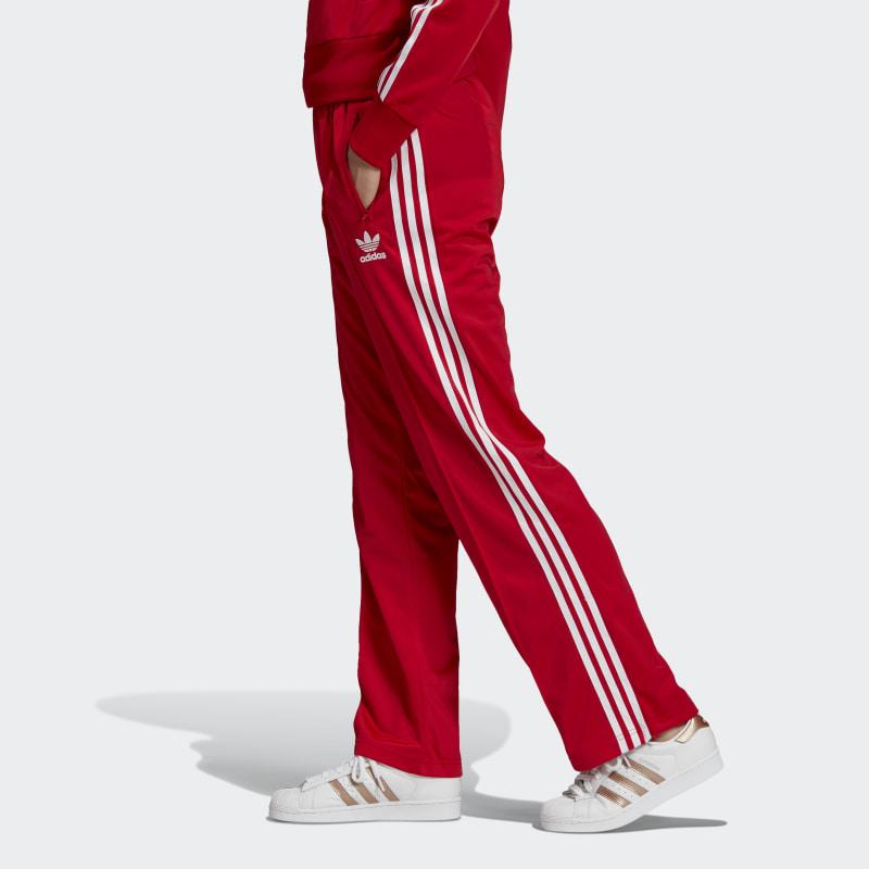 adidas Firebird Tracksuit Bottoms in Scarlet (Red) - Lyst