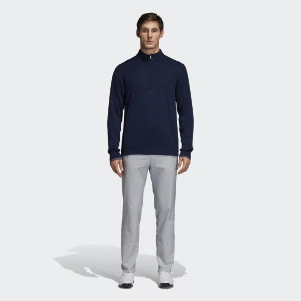 adidas Cotton Adipure Sweater in Blue for Men - Lyst