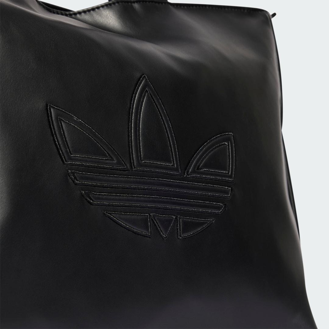 【adidas】Polyurethane Outline Trefoil Shopper Bag/JC6000 Polyurethane Shopper Bag Outline Trefoil