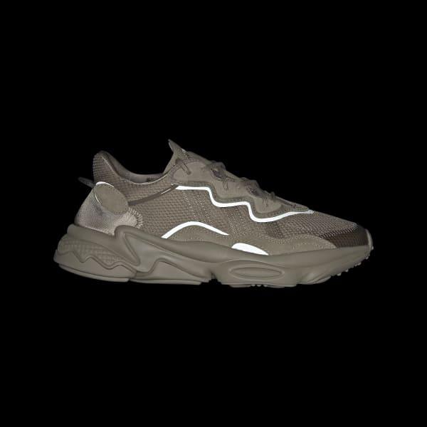 adidas Lace Ozweego Shoes in Brown - Lyst