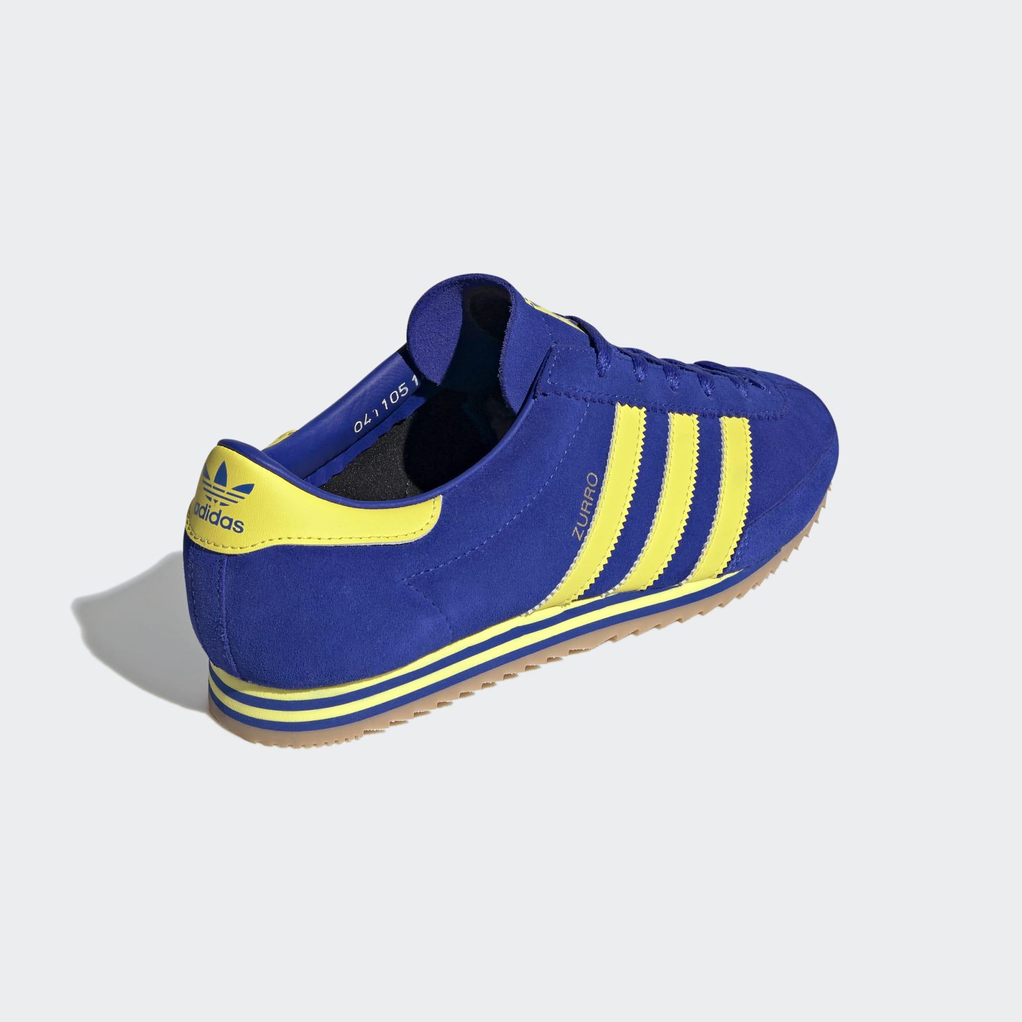 adidas Zurro Spzl Suede Sneakers in Blue for Men | Lyst UK