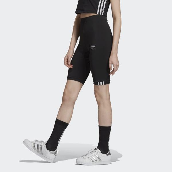 black adidas cycle shorts
