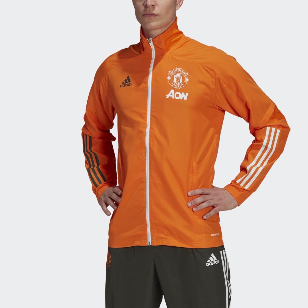 adidas Synthetisch Manchester United Presentation Jack in het Oranje voor  heren - Lyst