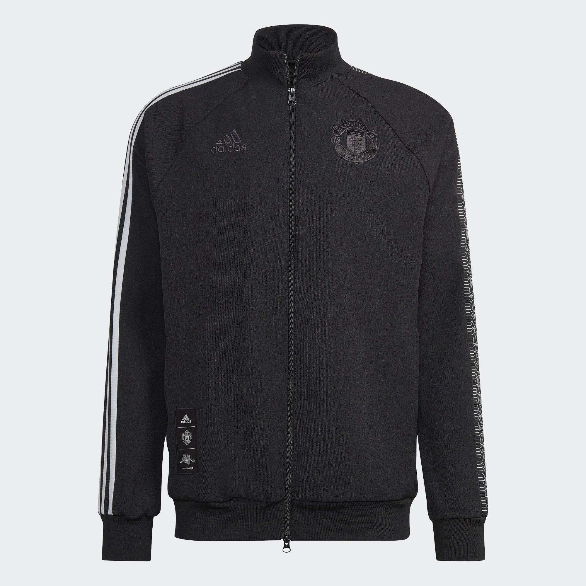 Adidas Manchester United Icon Jersey Black S Mens