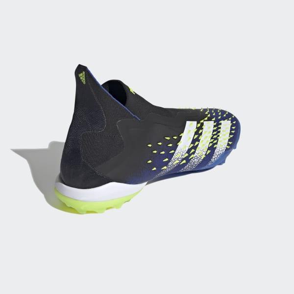adidas Rubber Predator Freak+ Laceless Turf Boots in Black for Men - Lyst