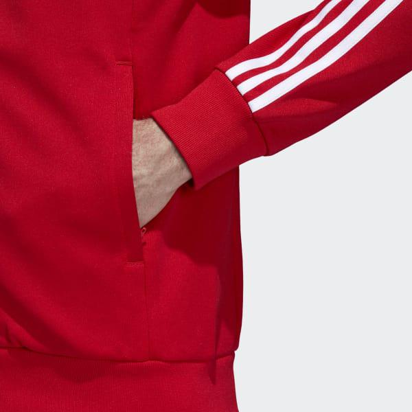 adidas Sst Track Jacket in Scarlet (Red) for Men - Lyst