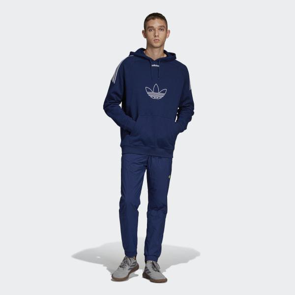 flock trefoil hoodie adidas