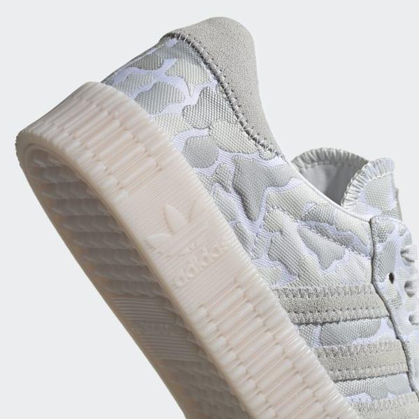adidas Lace Sambarose Shoes in White - Lyst
