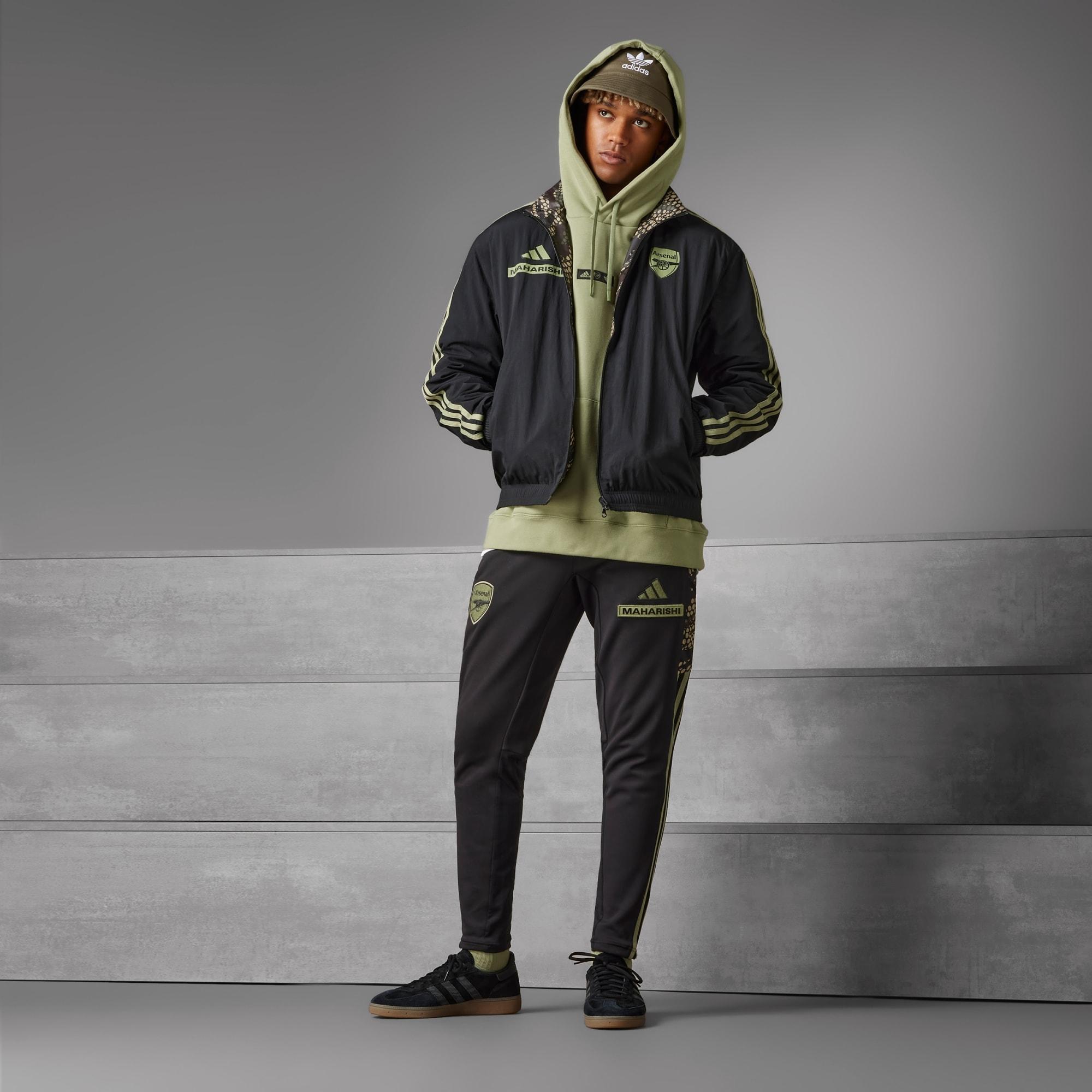 adidas Arsenal X Maharishi Anthem Jacket in Grey for Men