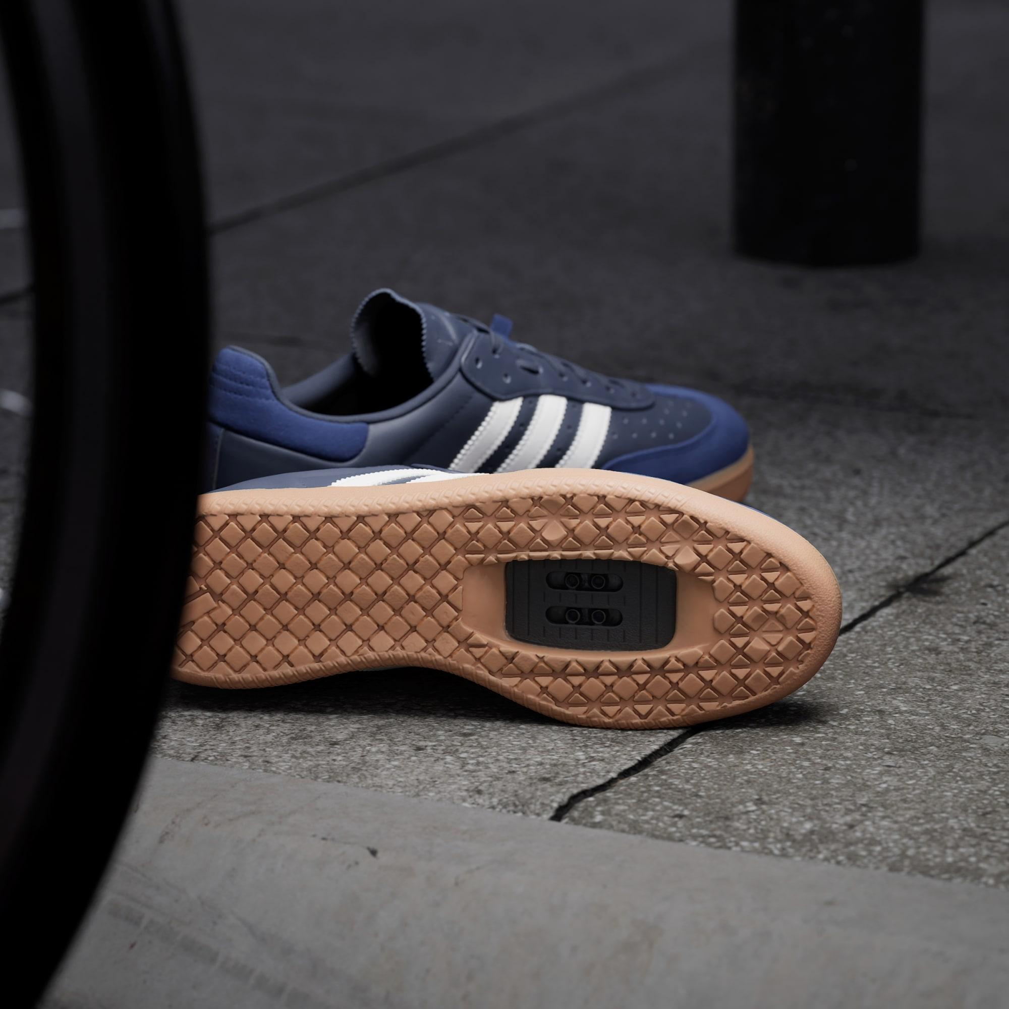 adidas Velosamba Leather Shoes in Blue | Lyst UK