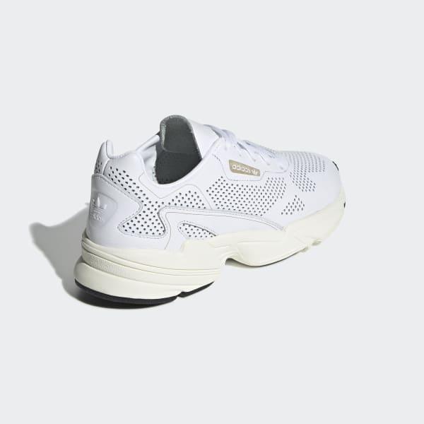 adidas falcon alluxe white