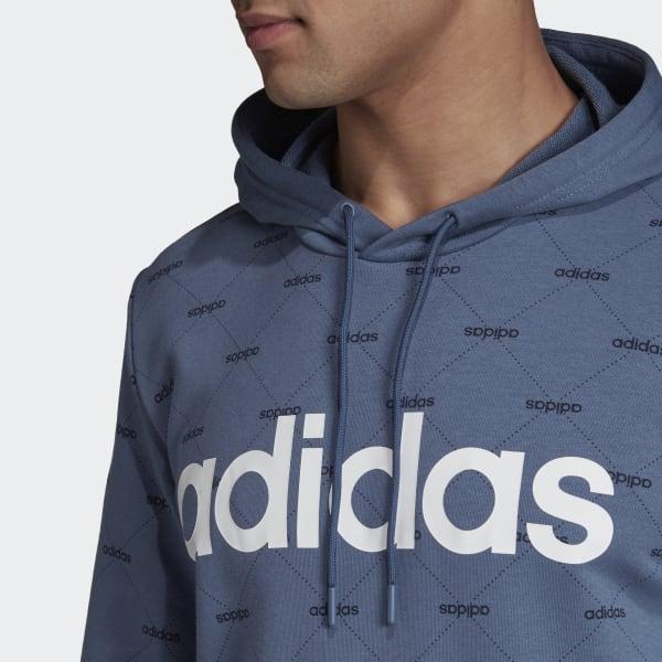 adidas linear graphic hoodie