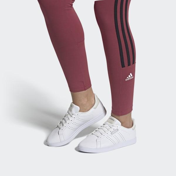 adidas Lace Courtpoint Cl X Shoes in White | Lyst
