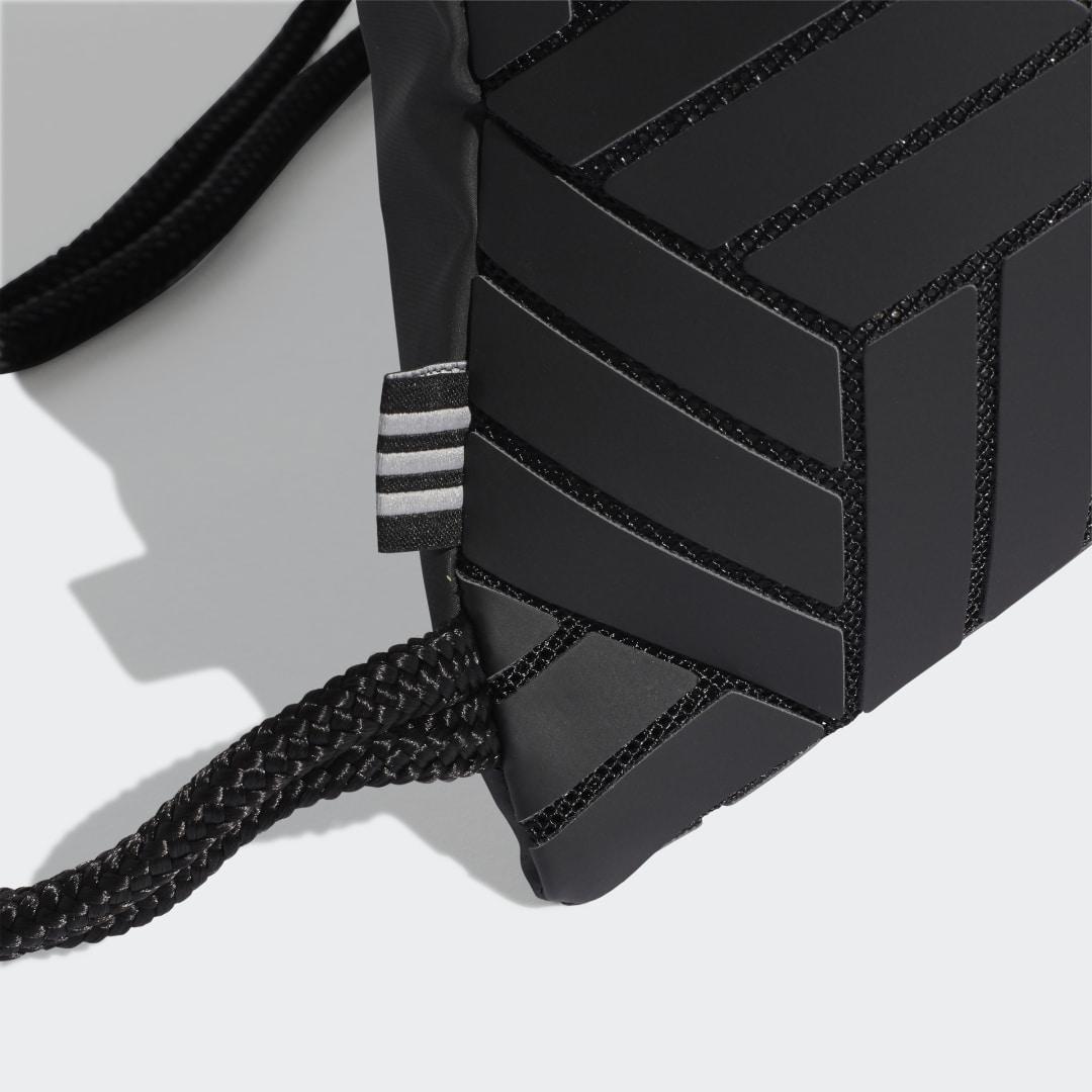 Mochila saco 3D adidas de Tejido sintético de color Negro | Lyst