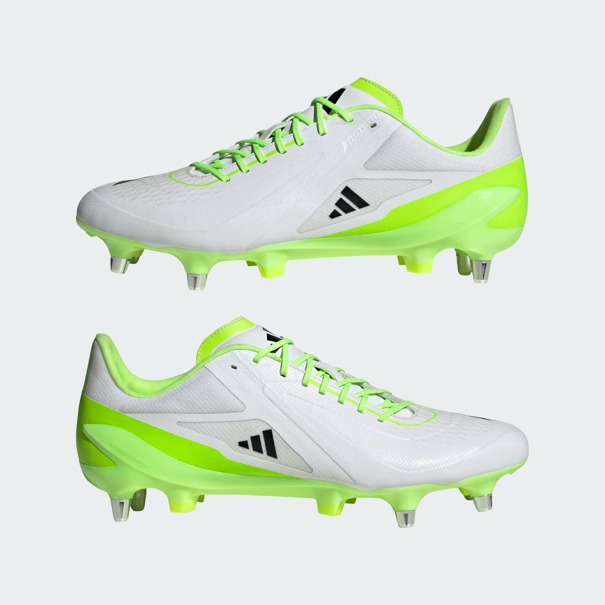 Green rugby boots online