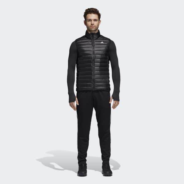 adidas Synthetic Varilite Down Vest in Black for Men - Lyst
