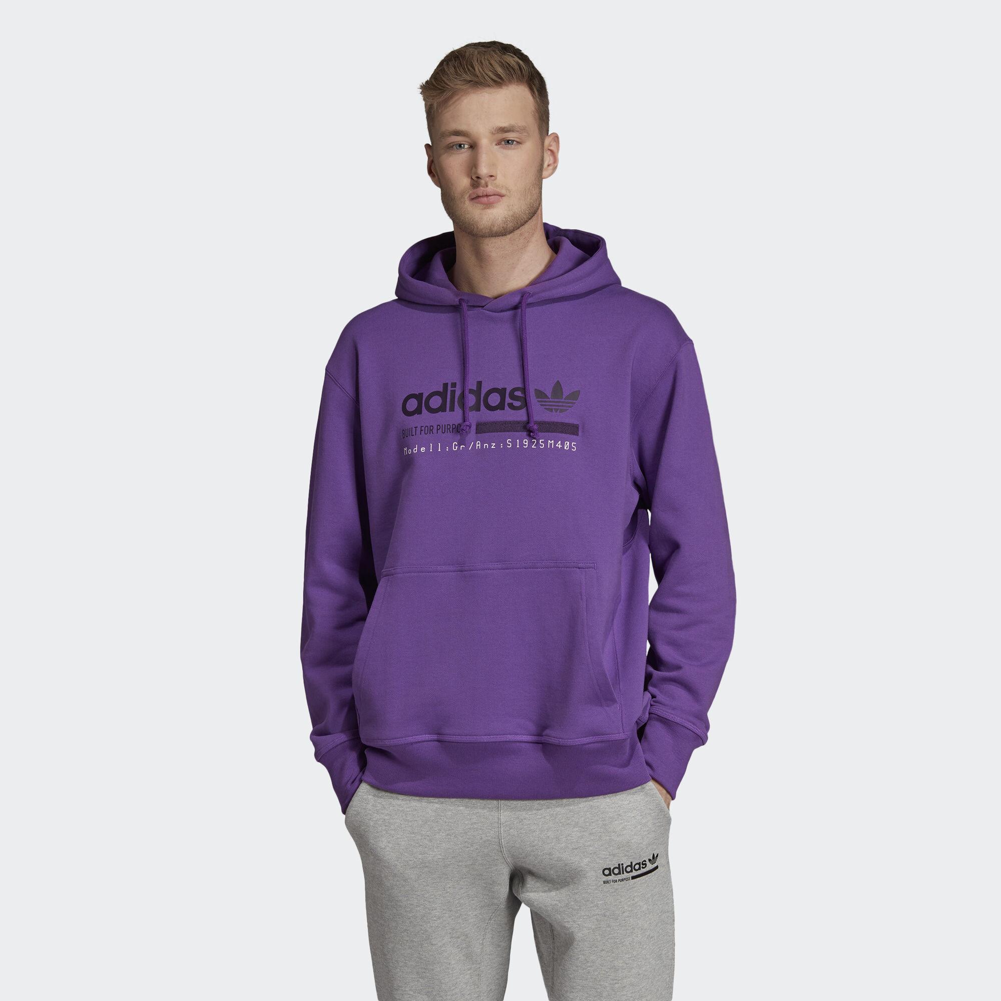 purple adidas hoodie
