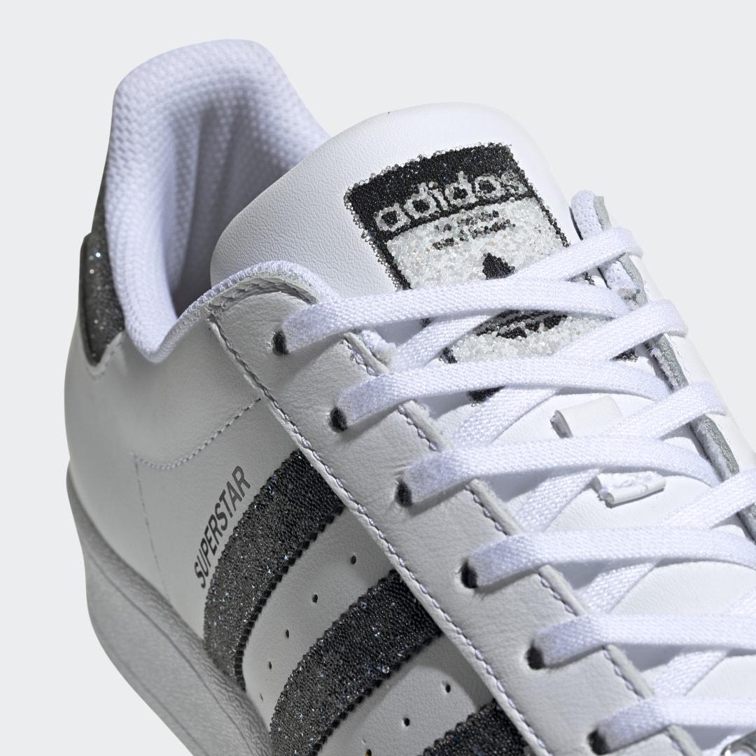 adidas Superstar Schuh mit Swarovski® Kristallen in Weiß | Lyst DE