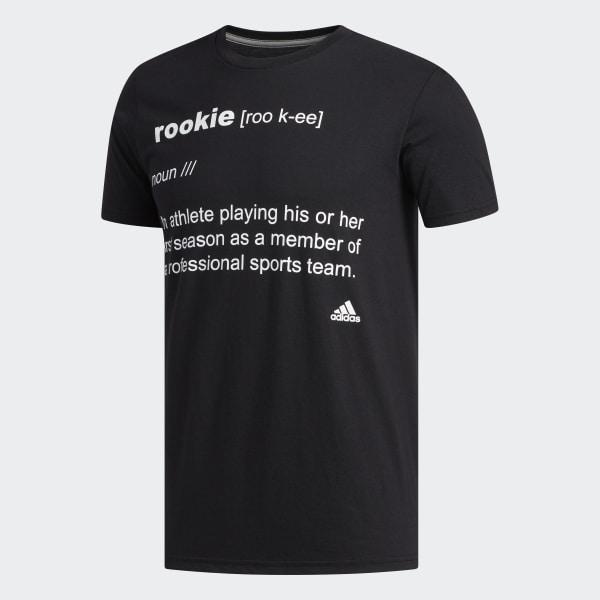 adidas Rookie Definition Tee in Black 