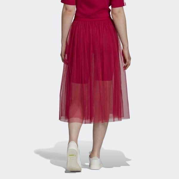 adidas Tulle Skirt in Pink - Lyst