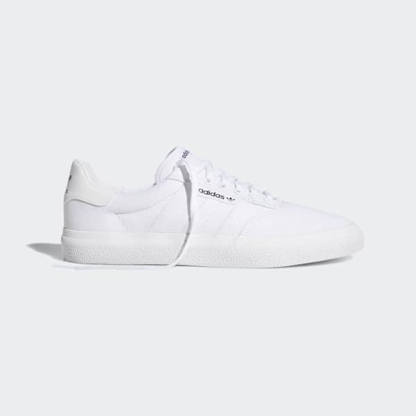 adidas originals white 3mc sneakers