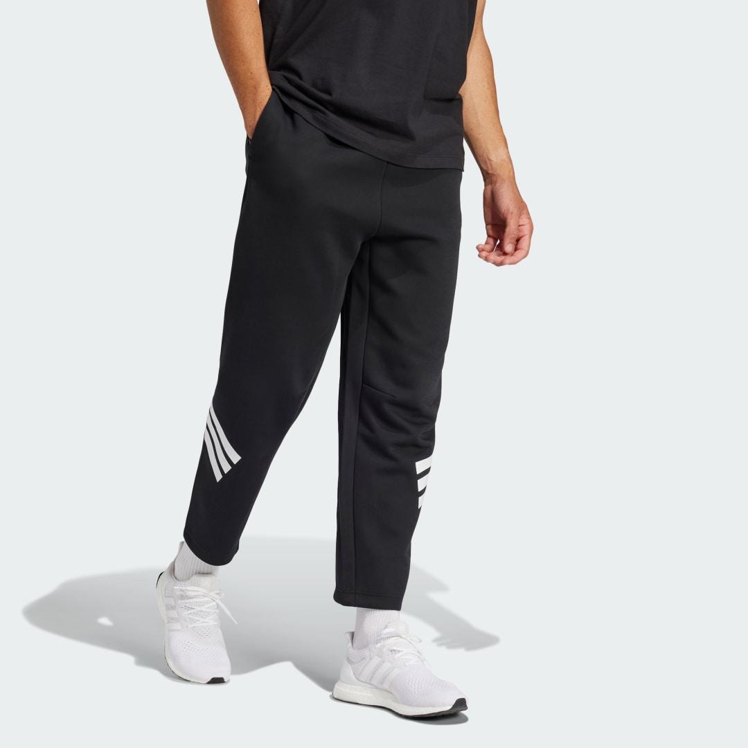 adidas black stripe pants
