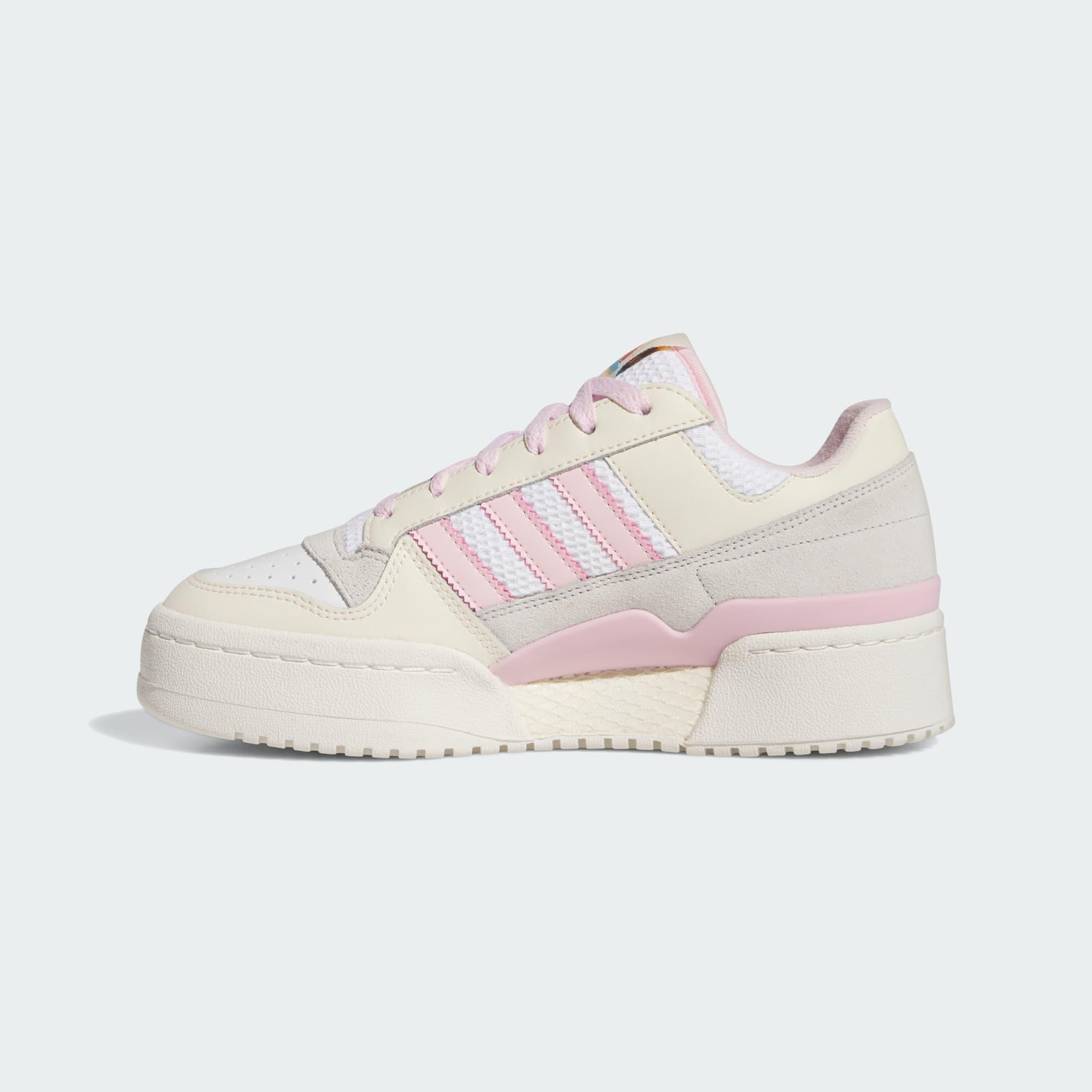 adidas forum bold white pink