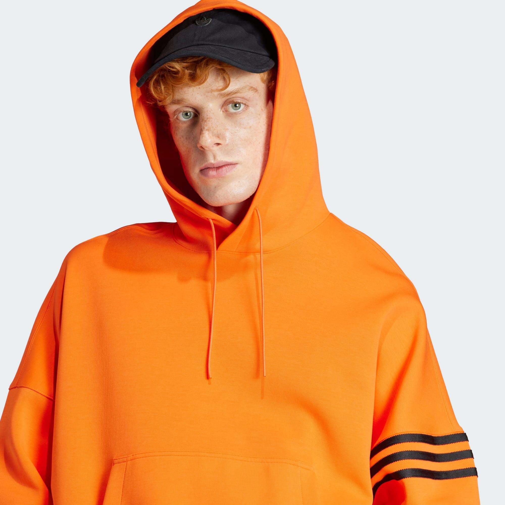 adidas Adicolor Neuclassics Hoodie in Orange for Men Lyst UK