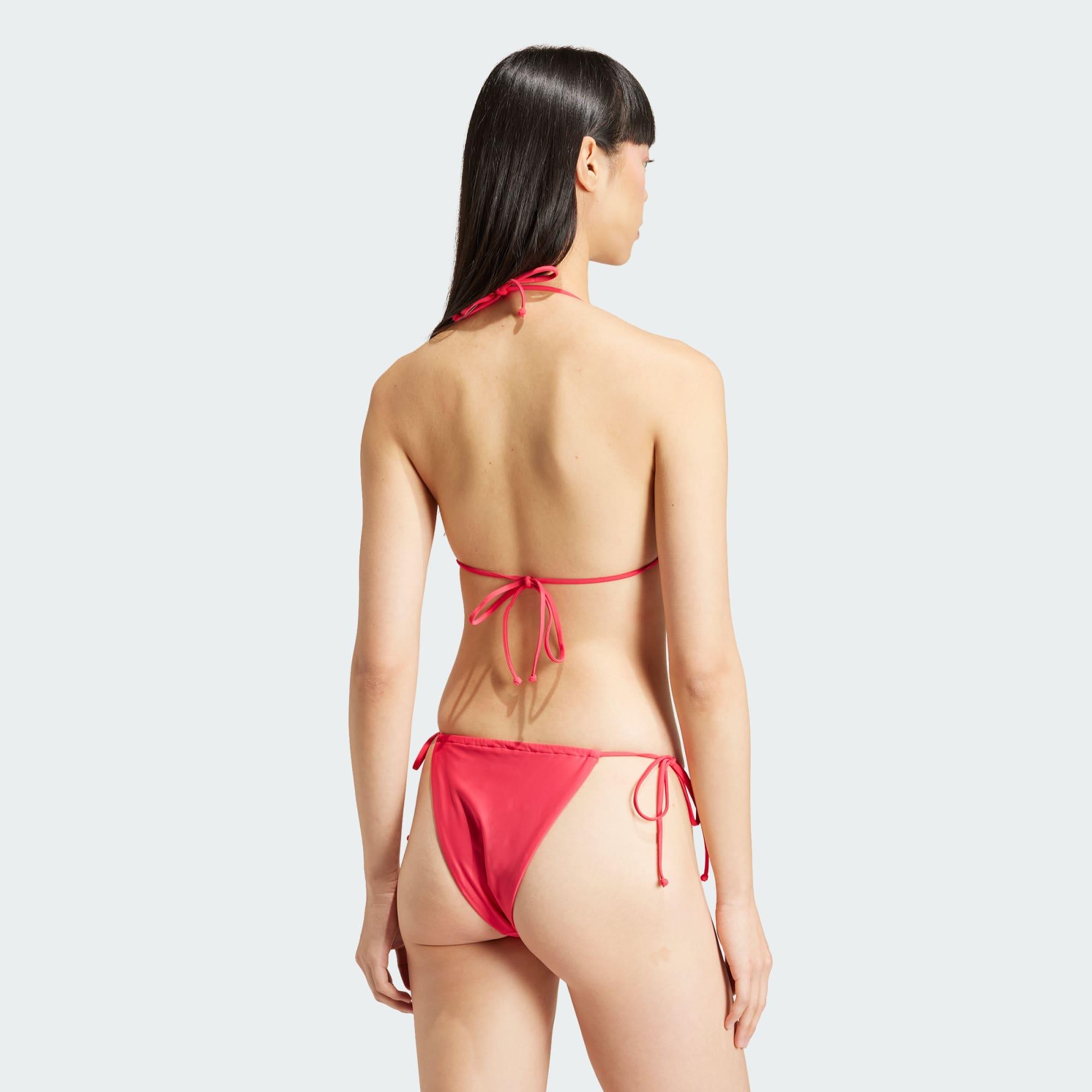 adidas Adicolor Triangle Bikini in Orange Lyst UK