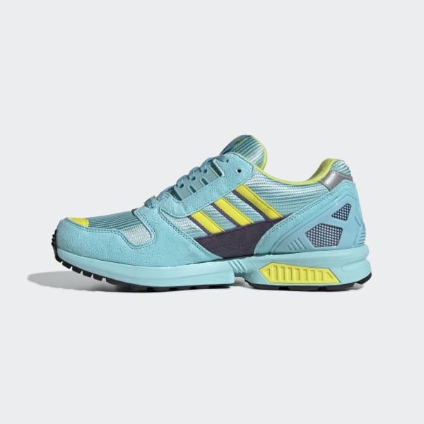 adidas Zx 8000 Two-tone Suede Sneakers in Blue for Men - Save 85% - Lyst