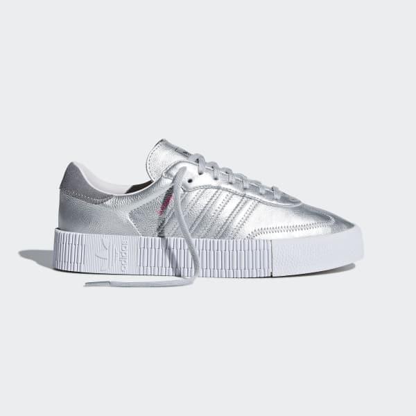 adidas silver samba