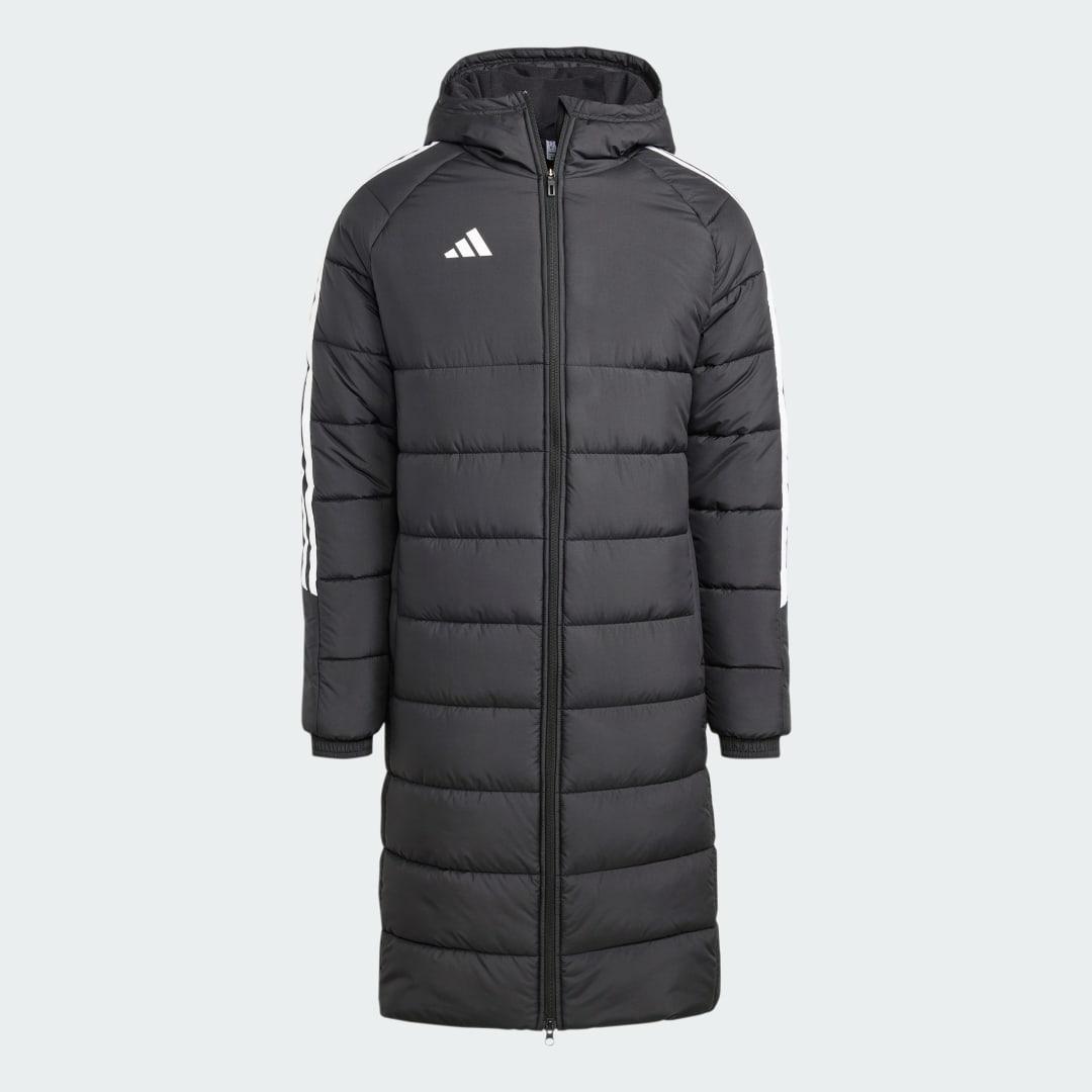 adidas Tiro 24 Long Coat in Black for Men Lyst UK