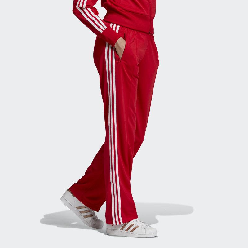 adidas Firebird Tracksuit Bottoms in Scarlet (Red) - Lyst