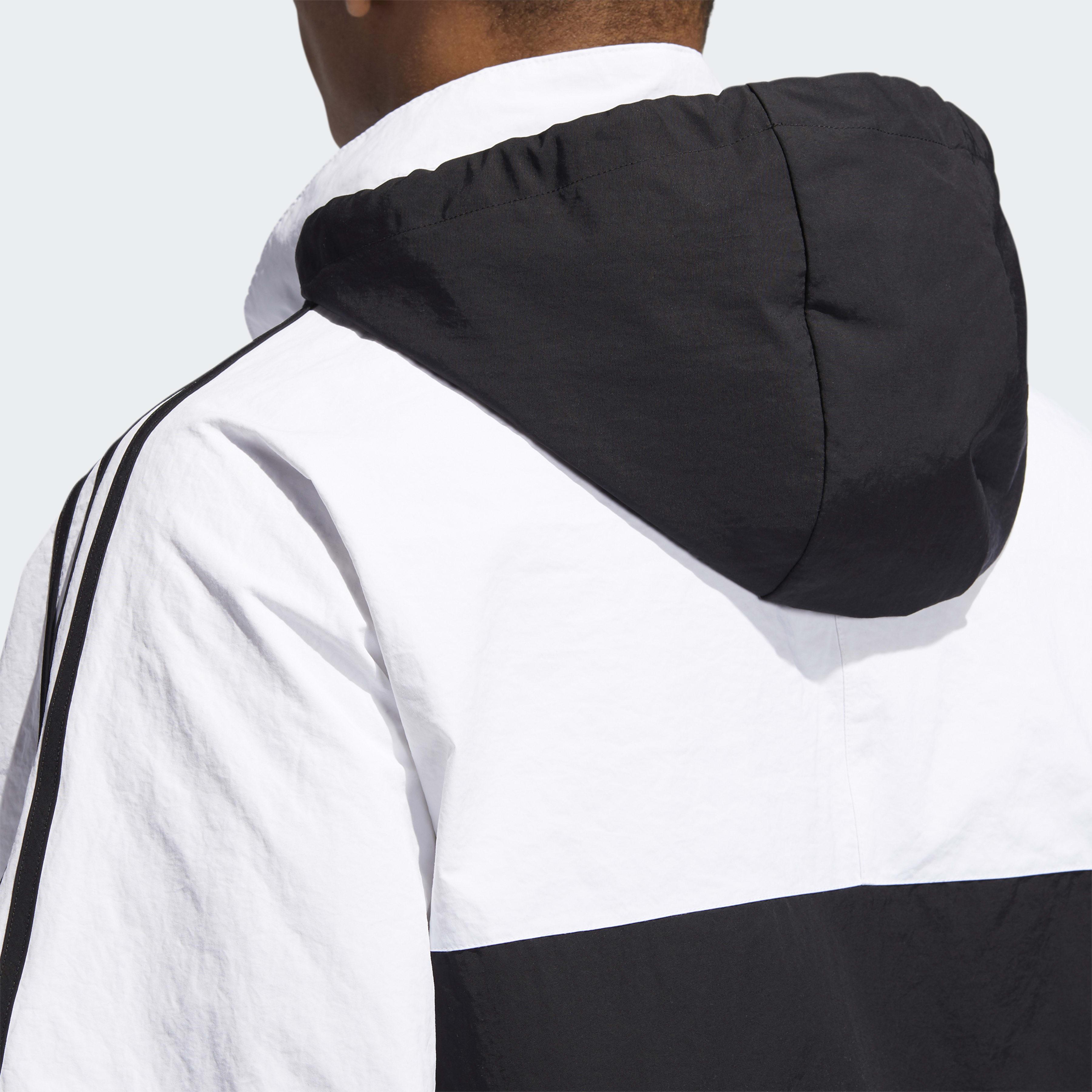 adidas Outline Half-Zip Anorak Jacke in Schwarz für Herren | Lyst DE