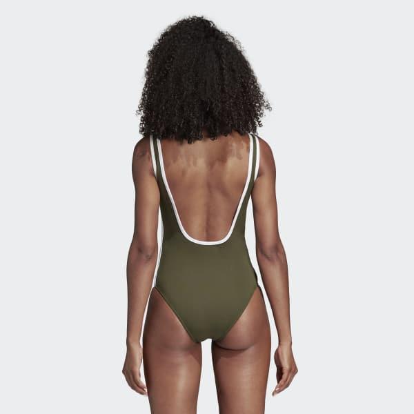 adidas bodysuit green
