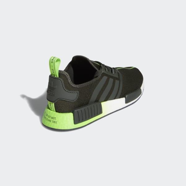 Adidas NMD R1 Reflective Olive Green Maroon on Pinterest