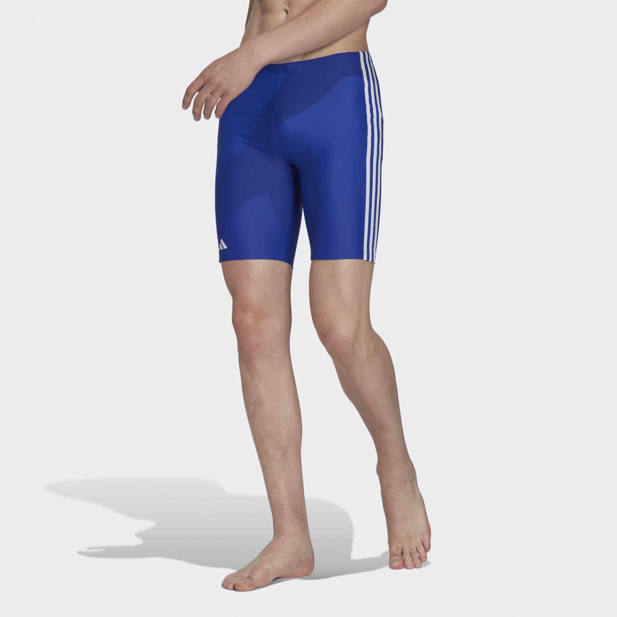 adidas Classic 3stripes Swim Jammers in Blue for Men Lyst UK