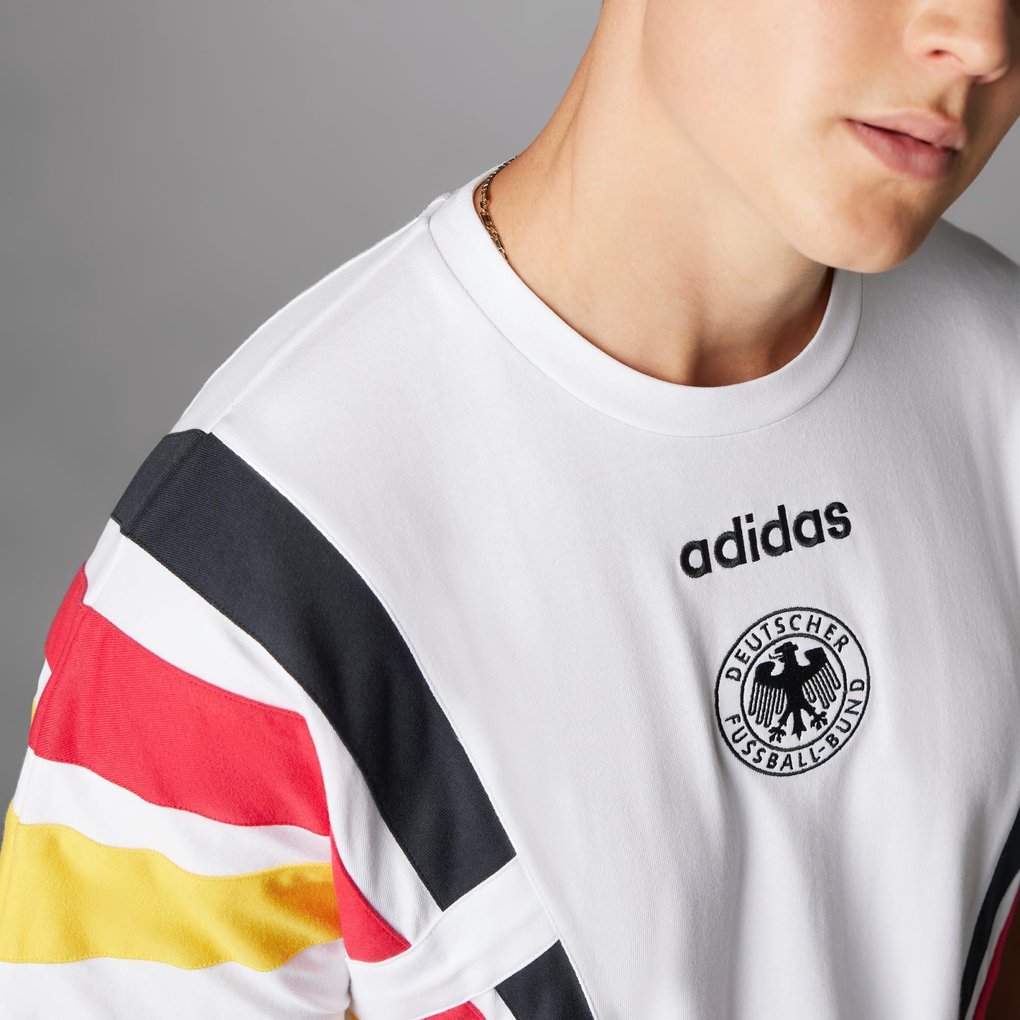 adidas Germany 1996 Cotton T shirt in Grey Lyst UK