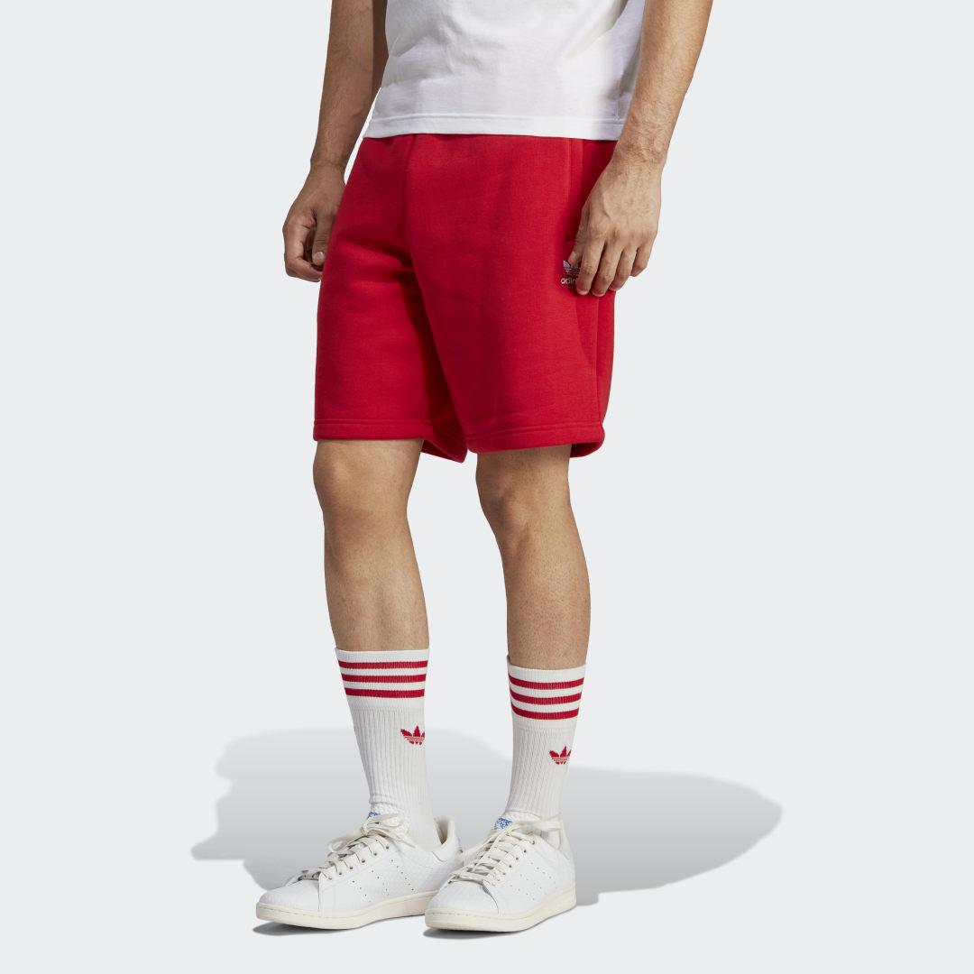 Trefoil Essentials da Uomo di adidas Originals in Rosso | Lyst