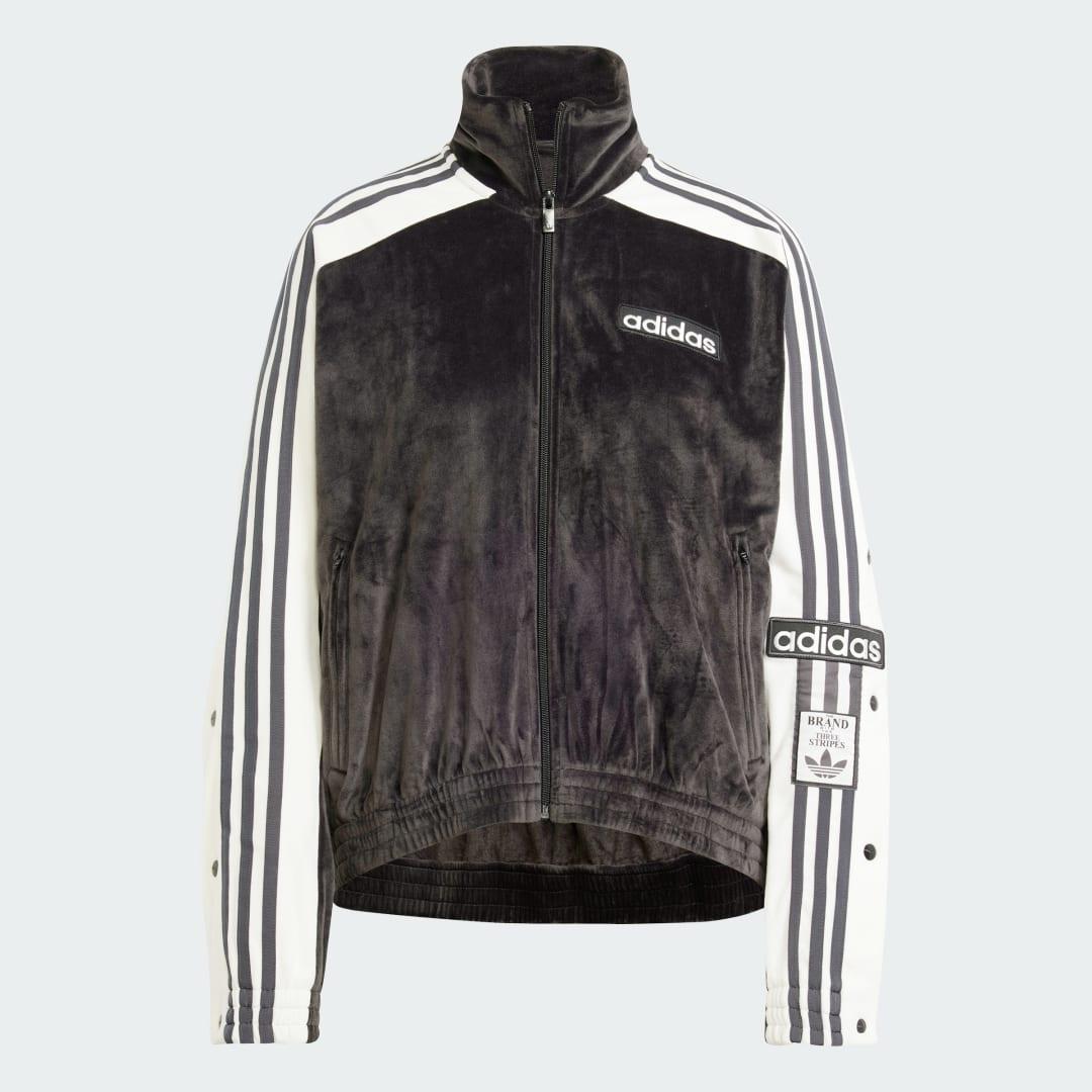 【新品未使用】adidas ADIBREAK VELOUR XL adidas Adibreak Velour Track Top in Black | Lyst UK