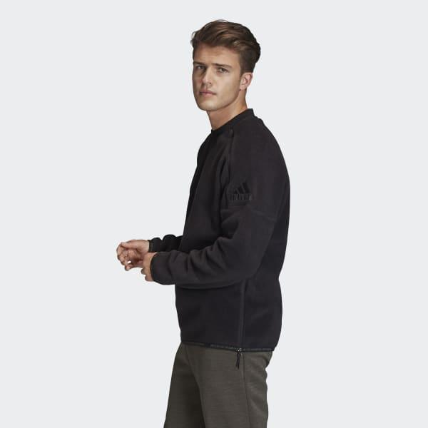 Adidas Fleece Z N E Crewneck Sweatshirt In Black For Men Lyst Adidas Fleece Z N E Crewneck Sweatshirt In Black For Men Lyst