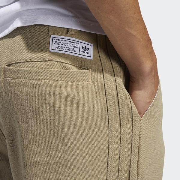 adidas striped chino pants