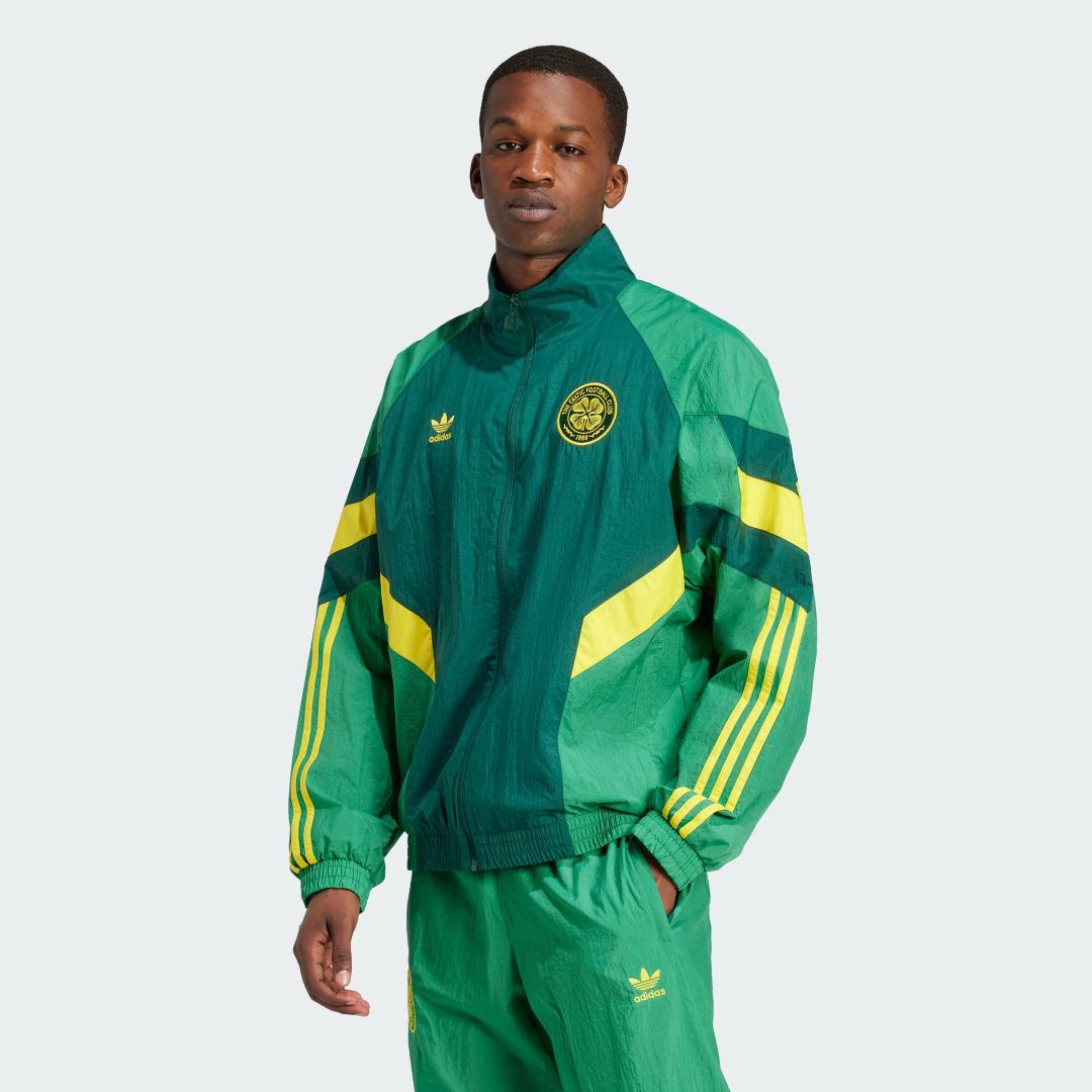 Adidas Sportswear Celtic Adidas Tracksuit Top Adidas Celtic Fc