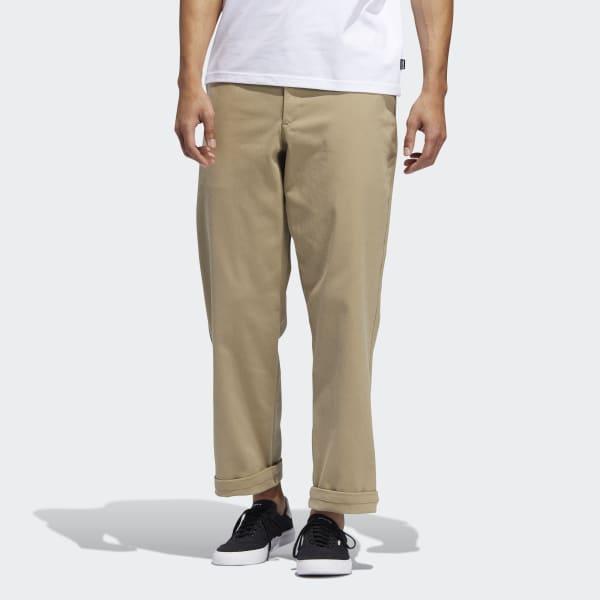 adidas Synthetic Striped Chino Pants in Beige (Natural) for Men | Lyst